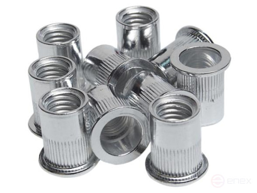 Заклепка резьбовая M10х1.5мм алюминиевая 10шт. JTC