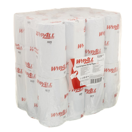 WypAll® L10 Cleaning material for the food industry and general cleaning - Compact roll / Blue /1 layer F2 (24 Rolls x 165 sheets)