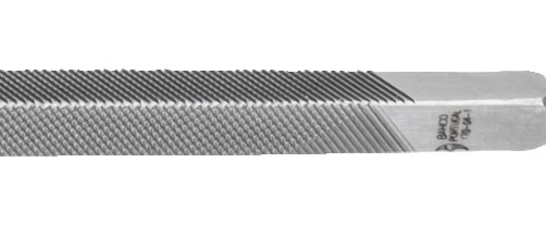 Напильник треугольный без ручки 200 мм, насечка драчевая