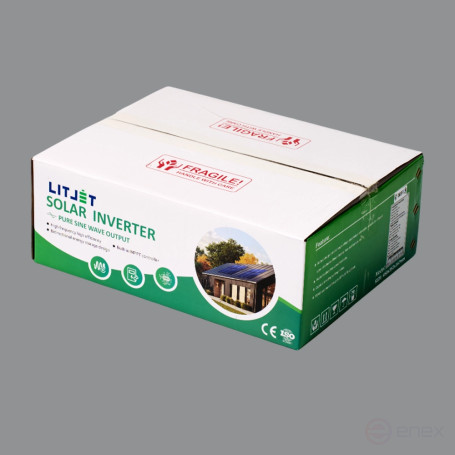 Инвертор гибридный однофазный солнечный ЛИТДЖЕТ 4,3 kW 230V/50Hz с ЖК-дисплеем