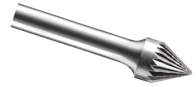 Carbide borehole, type J, sharpening A, J1008A