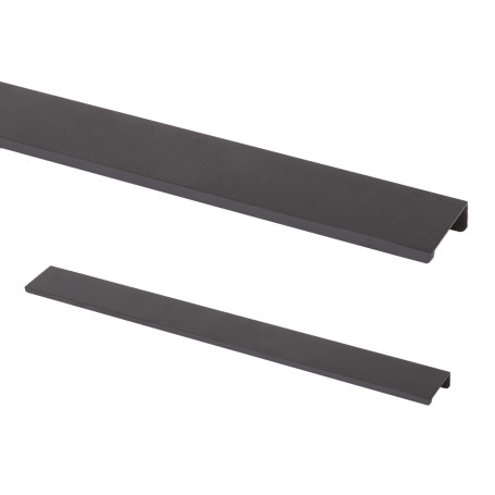 Handle meb. overhead alum. INSIDE 3500 black, AKS