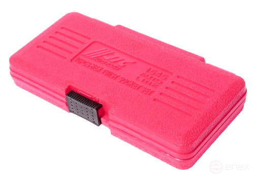 Набор головок для поврежденных болтов и гаек 8-19мм 10 предметов в кейсе JTC