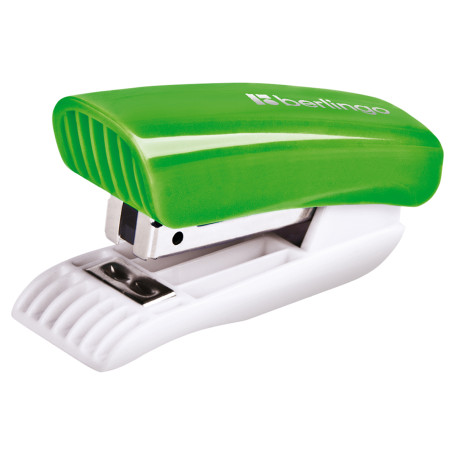 Mini stapler No.24/6, 26/6 Berlingo "Blitz" up to 15 liters., plastic case, assorted