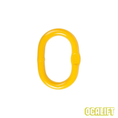Single oval link with 1.6t flat profile