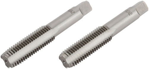 Metric taps, alloy steel, set of 2 pcs. M16x2.0 mm