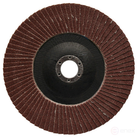 Круг лепестковый шлифовальный ПРАКТИКА 150 х 22 мм Р120 (1шт.) серия Профи (919-303)