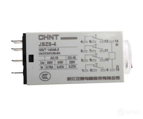 Time relay for GTE lifts