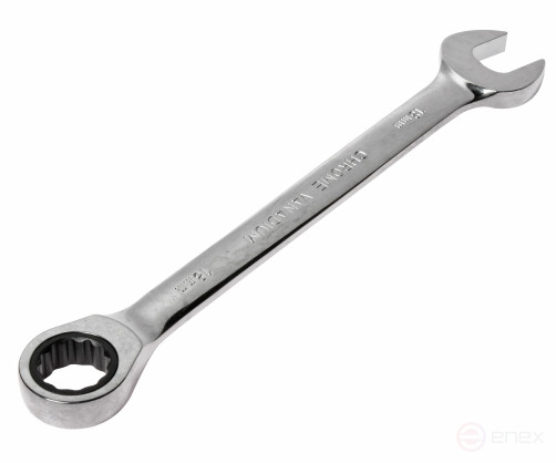 Ключ комбинированный 18х18мм трещоточный JTC