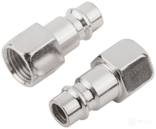 Universal adapters with 1/4" internal thread, 2 pcs.