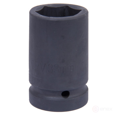 Головка торцевая глубокая шестигранная 1", 33 мм, для мультипликатора МАСТАК 005-80633