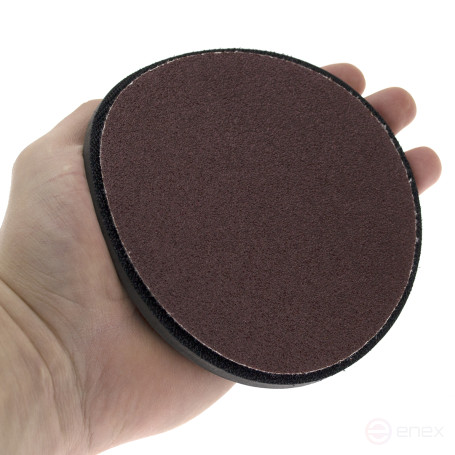 Тарелка опорная ручная для кругов на ворсовой основе, 125мм, Чеглок (300)