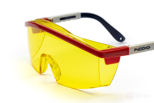 Aviator contrast protective glasses of the RUSOKO trademark