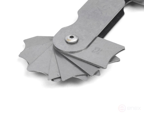 Набор шаблонов радиусных №3 (R 7 - 25мм) ЧИЗ