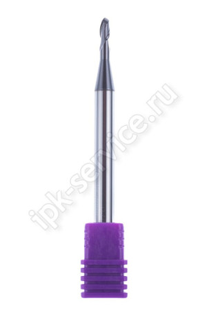 TB2LR0200BLG-LU40 Фреза сферическая ц/х тв.сп. Ф4 L=75 Z2