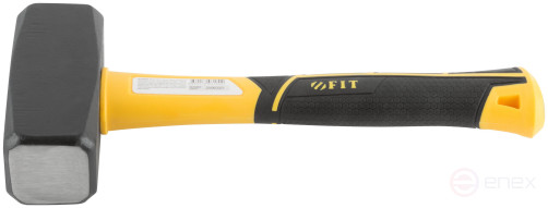 Forged sledgehammer, reinforced fiberglass handle Pro 2.0 kg, 45226