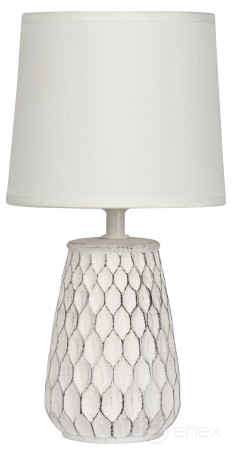 Rivoli Bertha 7071-502 Table Lamp 1 * E14 40W ceramic White