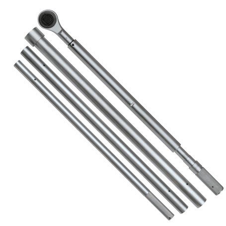 Torque wrench 1", 500-2500 Nm, "EXACT", for left and right threads, KING TONY case 34862-3FF
