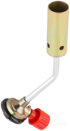 Gas burner for a standard collet cylinder