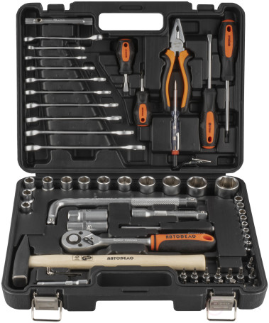Tool Set 64pr. 1/2" DR 1/4"DR Avtodor (39860)