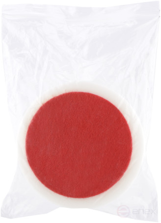 Насадка-поролон полировочный с липучкой D-180*40мм АвтоDело (к-т 2шт) 44070