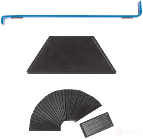 Laminate laying kit ( bracket, bar and spacer wedges 30 pcs.)