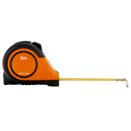 Tape measure, 3m, inch, with magnet