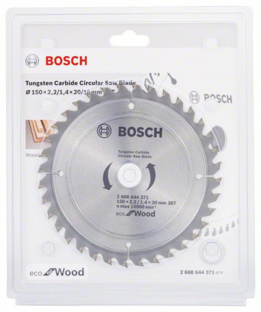 Пильный диск Eco for wood, 2608644371