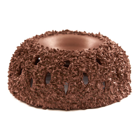 NS05-6818 Rough hemisphere, Ø76x32mm, AH 14mm, 18 Grit