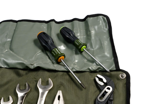 Набор ключей комбинированных (8,10,12,13,14,17,19 мм) и инструмента в сумке 11 предметов