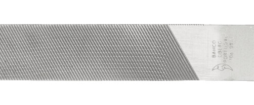 Напильник плоский без ручки типа Oberg 300 мм, насечка драчевая