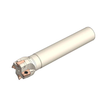 Фреза концевая XOMX 1204 Sco с цилиндрическим хвостовиком, d-32 мм, Z-4, L-150 мм, с подводом СОЖ