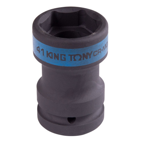 End impact head 1", Square 19 mm x Hex 41 mm, footboard KING TONY 85451941M