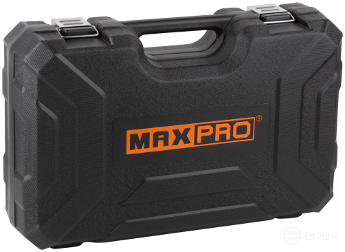 MAX-PRO Rotary hammer mounting 800 W; 0-1100 rpm; 2.8 J; 3 modes; L/W/M-30/26/13; 3.4 kg; SDS-PLUS; anti-vibration handle; rubber inserts; cut
