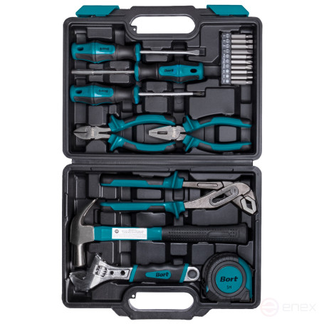 Набор ручного инструмента BORT BTK-19