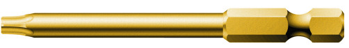 867/4 Z TORX® HF бита, c функцией фиксации крепежа, вязкая твёрдость, хвостовик 1/4" E 6.3, TX 15 x 89 мм
