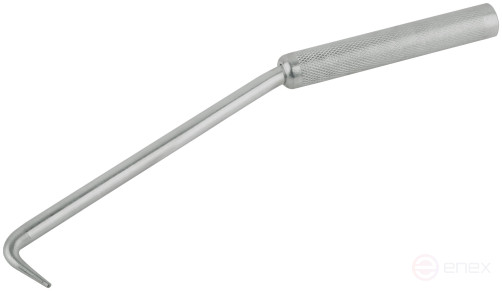 Hook for knitting rebar, tool steel 250 mm