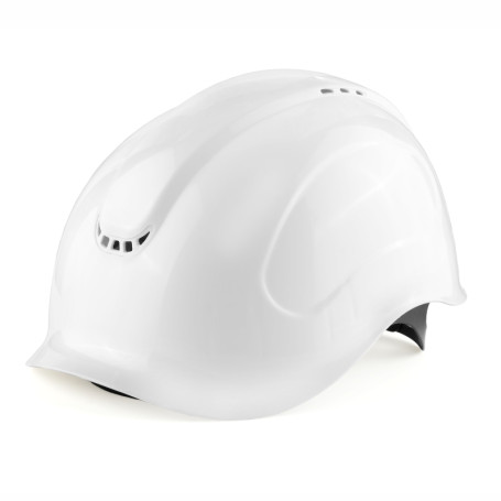 Protective helmet Absolute Track white, ventilation holes, 20 pcs.