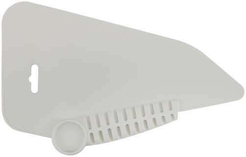 Pressure spatula, "Standard", for wallpaper, plastic, white 280 mm
