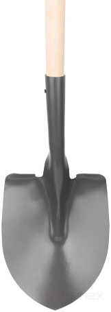 Bayonet shovel for bulk cargo ("American") with wooden handle and V-handle 230x280x1360 mm