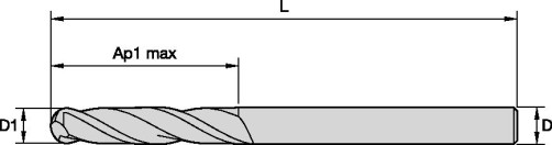 Фреза 2BN2000ML075A KC633M