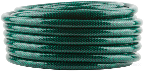 Шланг поливочный трехслойный армированный, зеленый 3/4" х 1,5 мм х 25 м