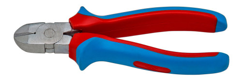 160 mm side pliers with two-component handles, zinc