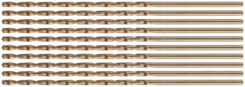 Сверло по металлу удлиненное CUTOP Profi с кобальтом 5%, 2 х 85 мм (10 шт.)