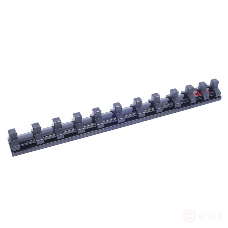 MIGHTY SEVEN Держатель для головок 3/8", на 12 шт, магнитный