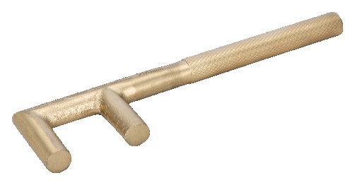 IB Valve hook (aluminum/bronze), 65x550 mm