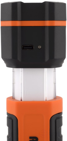 Multi-purpose LED Telescopic Flashlight 3COB+1LED, 280Lm, Li-ion 1800mAh (Car Body) 44315