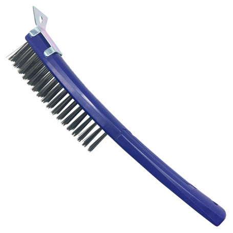 Щетка проволочная стальная 3х17 WP253001 WORKPRO