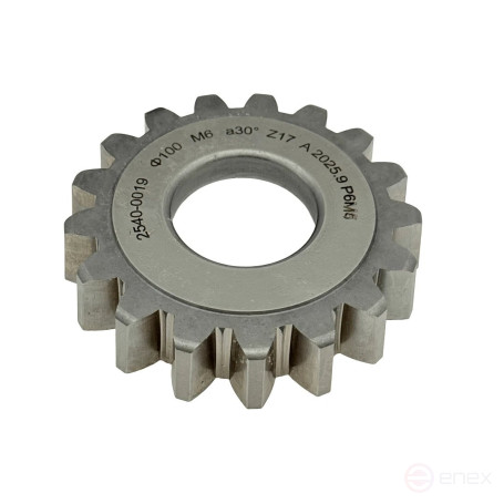 Disk chisel M 6.0, z=17, 30°, D=102 mm, d=44.45 mm (2540-0019) TORNERI T028202