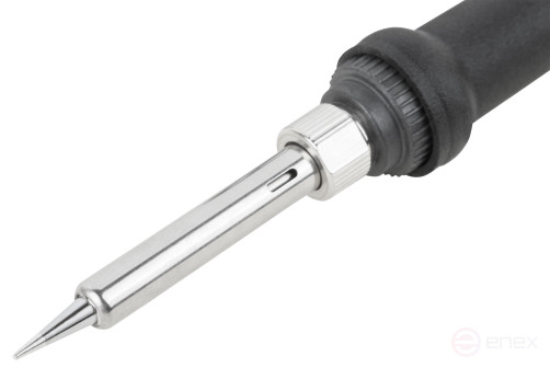 220 V soldering iron with temperature control, ceramic heating element, 60 W